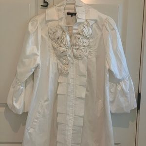 Ryu Women's White Dress Jacket